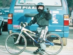 BMXを始めた頃の吉井康平
